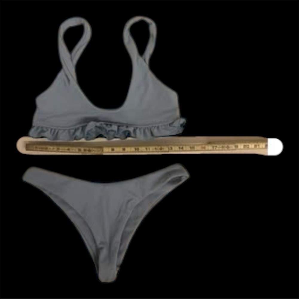 Women's Baby Blue Zaful Bikini Size Medium NWOT - Picture 3 of 8